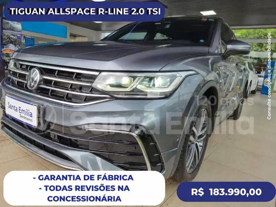 VOLKSWAGEN TIGUAN 2.0 300 TSI GASOLINA ALLSPACE R-LINE AUTOMÁTICO