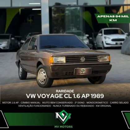 VOLKSWAGEN VOYAGE 1.6 CL 8V GASOLINA 2P MANUAL