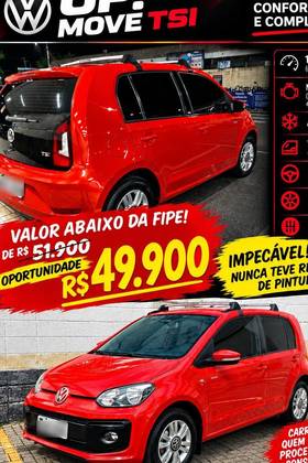 VOLKSWAGEN UP 1.0 TSI MOVE UP 12V FLEX 4P MANUAL