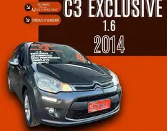 CITROËN C3 1.6 EXCLUSIVE 16V FLEX 4P AUTOMÁTICO CITROËN C3 1.6 EXCLUSIVE 16V FLEX 4P AUTOMÁTICO