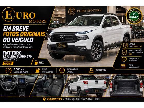 FIAT TORO 1.3 TURBO 270 FLEX ULTRA AT6