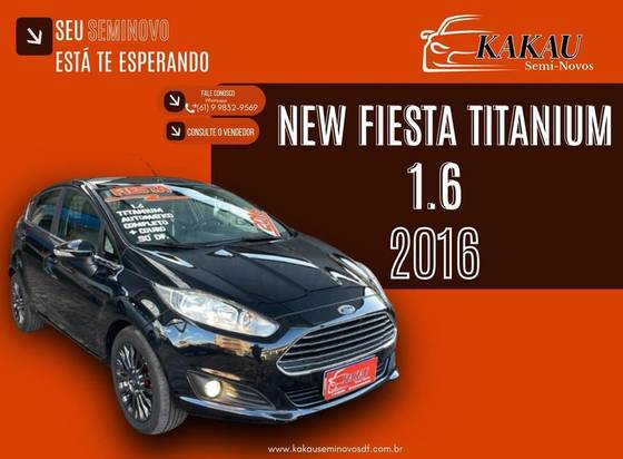 FORD FIESTA 1.6 TITANIUM HATCH 16V FLEX 4P POWERSHIFT