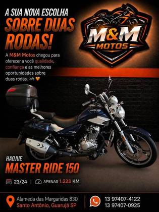 HAOJUE MASTER RIDE 150 