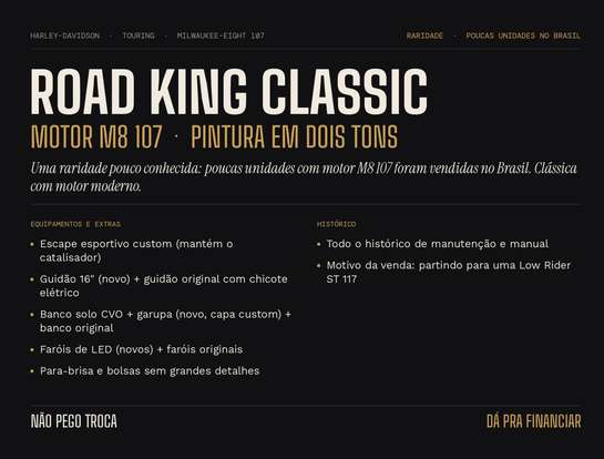 HARLEY-DAVIDSON-ROAD KING CLASSIC HARLEY-DAVIDSON-ROAD KING CLASSIC-2017