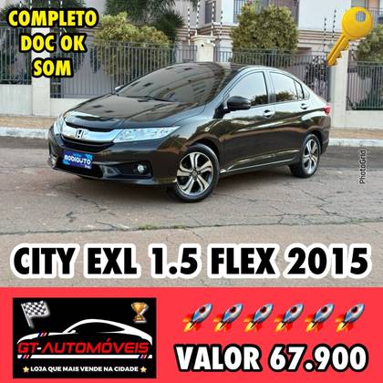 HONDA CITY 1.5 EXL 16V FLEX 4P AUTOMÁTICO