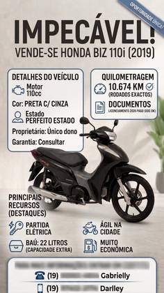 HONDA BIZ 110i 
