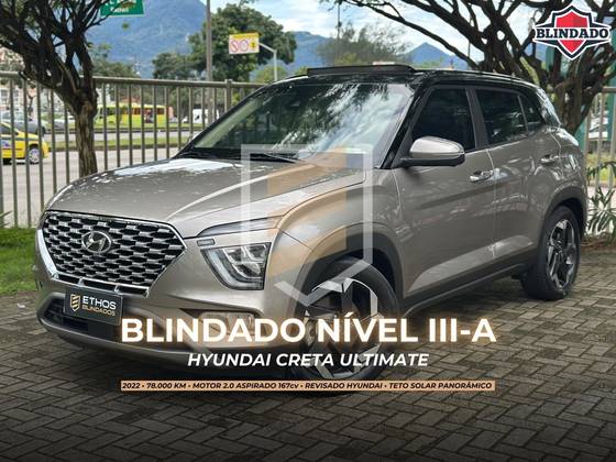 HYUNDAI CRETA 2.0 FLEX ULTIMATE AUTOMÁTICO
