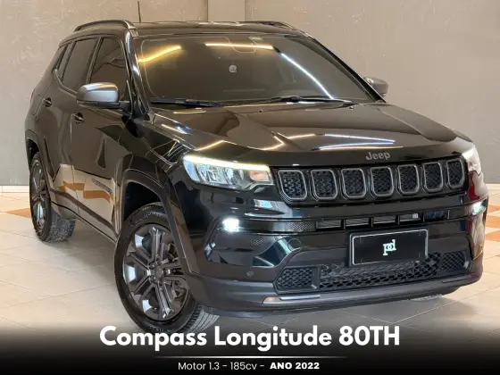 JEEP COMPASS 1.3 T270 TURBO FLEX LONGITUDE AT6
