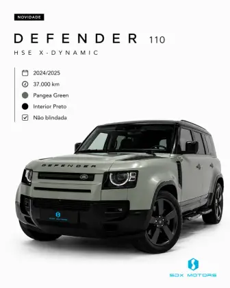 LAND ROVER DEFENDER 3.0 D350 TURBO DIESEL MHEV 110 X-DYNAMIC HSE AWD AUTOMÁTICO