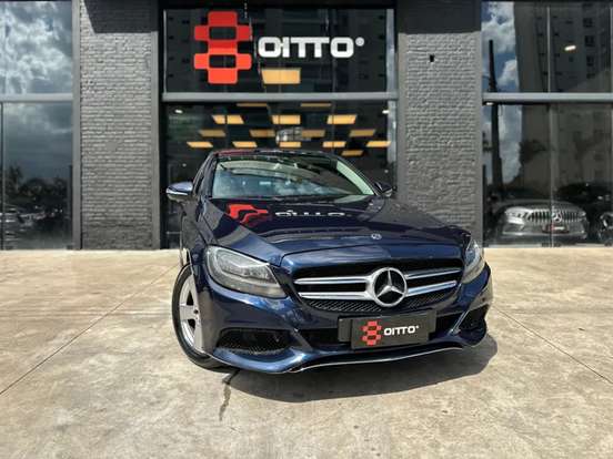 MERCEDES-BENZ-C 180-1.6 CGI 16V TURBO GASOLINA 4P AUTOMÁTICO MERCEDES-BENZ-C 180-2015