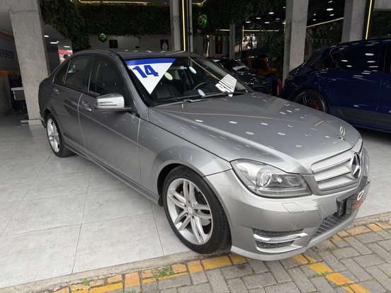 MERCEDES-BENZ-C 180-1.6 CGI SPORT 16V TURBO GASOLINA 4P AUTOMÁTICO MERCEDES-BENZ-C 180-2013