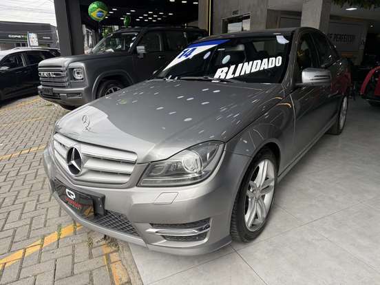 MERCEDES-BENZ-C 180-1.6 CGI SPORT 16V TURBO GASOLINA 4P AUTOMÁTICO MERCEDES-BENZ-C 180-2013