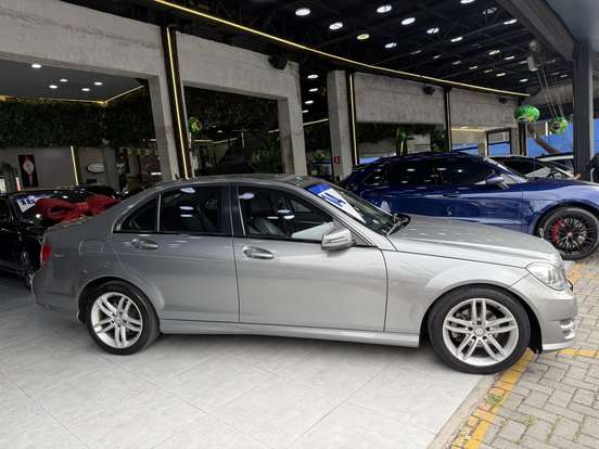 MERCEDES-BENZ-C 180-1.6 CGI SPORT 16V TURBO GASOLINA 4P AUTOMÁTICO MERCEDES-BENZ-C 180-2013