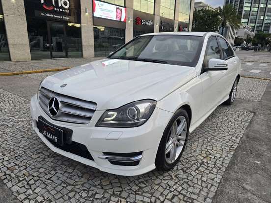 MERCEDES-BENZ-C 200-1.8 CGI AVANTGARDE 16V GASOLINA 4P AUTOMÁTICO MERCEDES-BENZ-C 200-2014