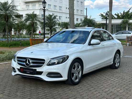 MERCEDES-BENZ-C 200-2.0 CGI AVANTGARDE 16V GASOLINA 4P AUTOMÁTICO MERCEDES-BENZ-C 200-2015