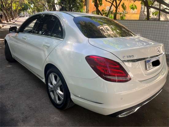 MERCEDES-BENZ-C 180-1.6 CGI 16V TURBO GASOLINA 4P AUTOMÁTICO MERCEDES-BENZ-C 180-2015