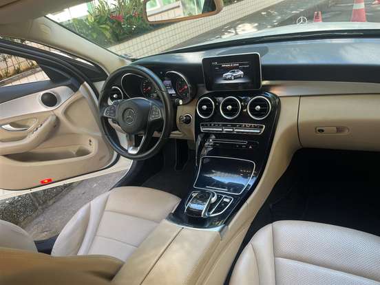 MERCEDES-BENZ-C 180-1.6 CGI 16V TURBO GASOLINA 4P AUTOMÁTICO MERCEDES-BENZ-C 180-2015