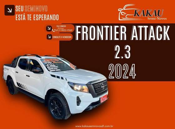 NISSAN FRONTIER 2.3 16V TURBO DIESEL ATTACK CD 4X4 AUTOMÁTICO