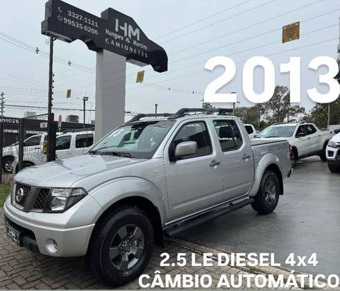 NISSAN FRONTIER 2.5 LE ATTACK 4X4 CD TURBO ELETRONIC DIESEL 4P AUTOMÁTICO