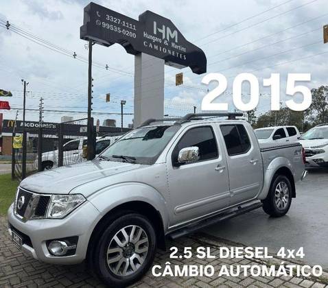 NISSAN FRONTIER 2.5 SL 4X4 CD TURBO ELETRONIC DIESEL 4P AUTOMÁTICO