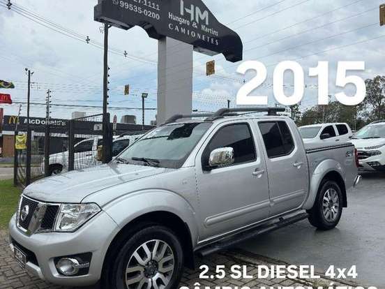 NISSAN-FRONTIER-2.5 SL 4X4 CD TURBO ELETRONIC DIESEL 4P AUTOMÁTICO NISSAN-FRONTIER-2014