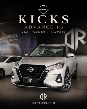 NISSAN KICKS 1.6 16V FLEXSTART ADVANCE XTRONIC