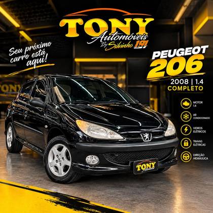 PEUGEOT 206 1.4 PRESENCE 8V FLEX 4P MANUAL