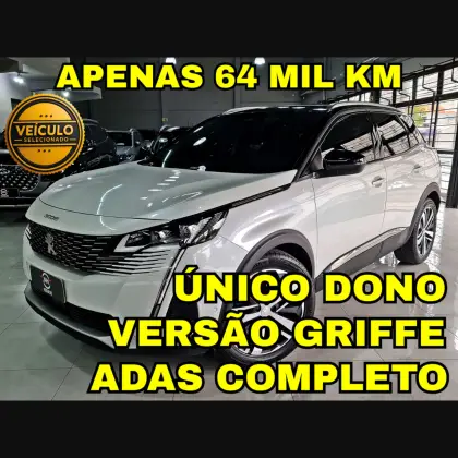 PEUGEOT 3008 1.6 16V THP GASOLINA GRIFFE AUTOMÁTICO