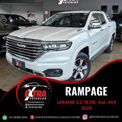 RAM RAMPAGE 2.2 TURBO DIESEL LARAMIE 4X4 AUTOMÁTICO