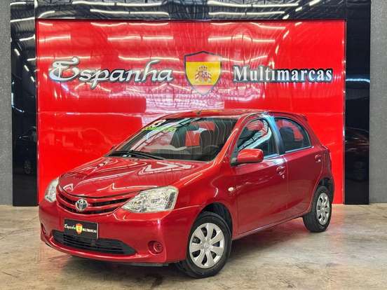 TOYOTA-ETIOS-1.3 XS 16V FLEX 4P MANUAL TOYOTA-ETIOS-2013