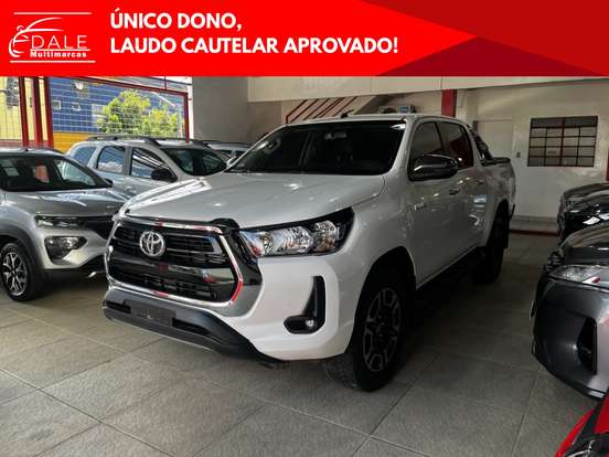 TOYOTA-HILUX-2.8 D-4D TURBO DIESEL CD SRV 4X4 AUTOMÁTICO TOYOTA-HILUX-2023