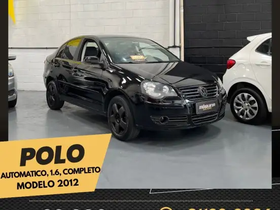 VOLKSWAGEN-POLO SEDAN-1.6 MI COMFORTLINE 8V FLEX 4P AUTOMATIZADO VOLKSWAGEN-POLO SEDAN-2011