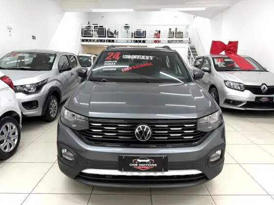 VOLKSWAGEN T-CROSS 1.0 200 TSI TOTAL FLEX COMFORTLINE AUTOMÁTICO