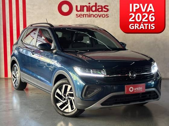 VOLKSWAGEN T-CROSS 1.0 200 TSI TOTAL FLEX COMFORTLINE AUTOMÁTICO