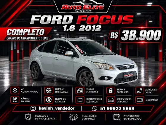 FORD FOCUS 1.6 GLX 8V FLEX 4P MANUAL