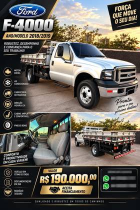 FORD F-4000 2.8 ISF DIESEL 4X4 MANUAL