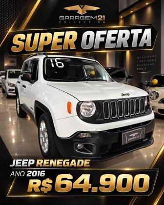JEEP RENEGADE 1.8 16V FLEX SPORT 4P AUTOMÁTICO