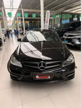 MERCEDES-BENZ-C 180-1.6 CGI COUPE 16V TURBO GASOLINA 2P AUTOMÁTICO MERCEDES-BENZ-C 180-2015
