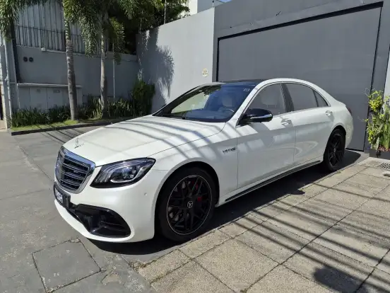 MERCEDES-BENZ-S 63 AMG-4.0 V8 TURBO GASOLINA L 4MATIC SPEEDSHIFT MERCEDES-BENZ-S 63 AMG-2018
