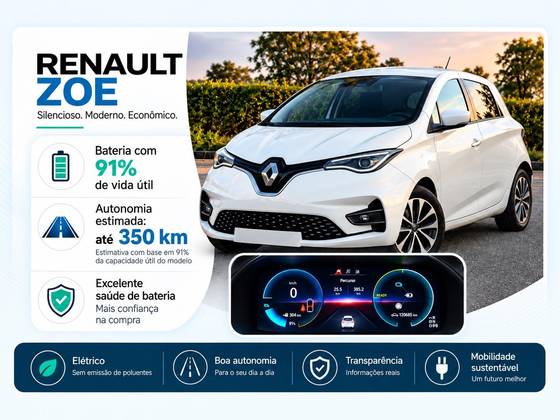 RENAULT ZOE Z.E. 50 INTENSE ELÉTRICO