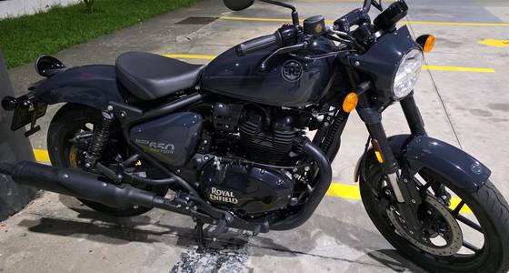ROYAL ENFIELD SHOTGUN 650 SHEET METAL GREY 