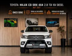 TOYOTA HILUX 2.8 SRX 4X4 CD 16V DIESEL 4P AUTOMÁTICO TOYOTA HILUX 2.8 SRX 4X4 CD 16V DIESEL 4P AUTOMÁTICO
