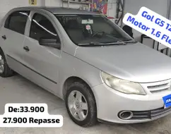 VOLKSWAGEN GOL 1.6 MI 8V FLEX 4P MANUAL G.V VOLKSWAGEN GOL 1.6 MI 8V FLEX 4P MANUAL G.V