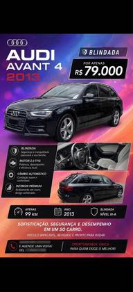 AUDI A4 2.0 TFSI GASOLINA AVANT AMBITION 4P QUATTRO S TRONIC