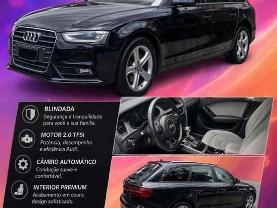 AUDI-A4-2.0 TFSI GASOLINA AVANT AMBITION 4P QUATTRO S TRONIC AUDI-A4-2012