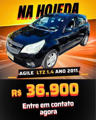 CHEVROLET AGILE 1.4 MPFI LT 8V FLEX 4P MANUAL