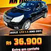 CHEVROLET AGILE 1.4 MPFI LT 8V FLEX 4P MANUAL CHEVROLET AGILE 1.4 MPFI LT 8V FLEX 4P MANUAL