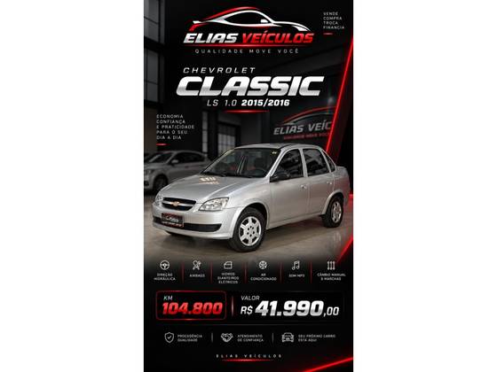 CHEVROLET CLASSIC 1.0 MPFI LS 8V FLEX 4P MANUAL