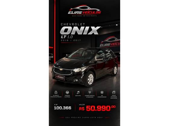 CHEVROLET ONIX 1.0 MPFI LT 8V FLEX 4P MANUAL