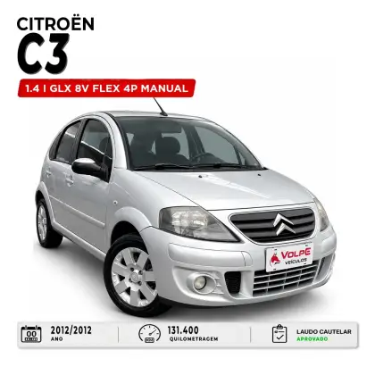 CITROËN C3 1.4 I GLX 8V FLEX 4P MANUAL
